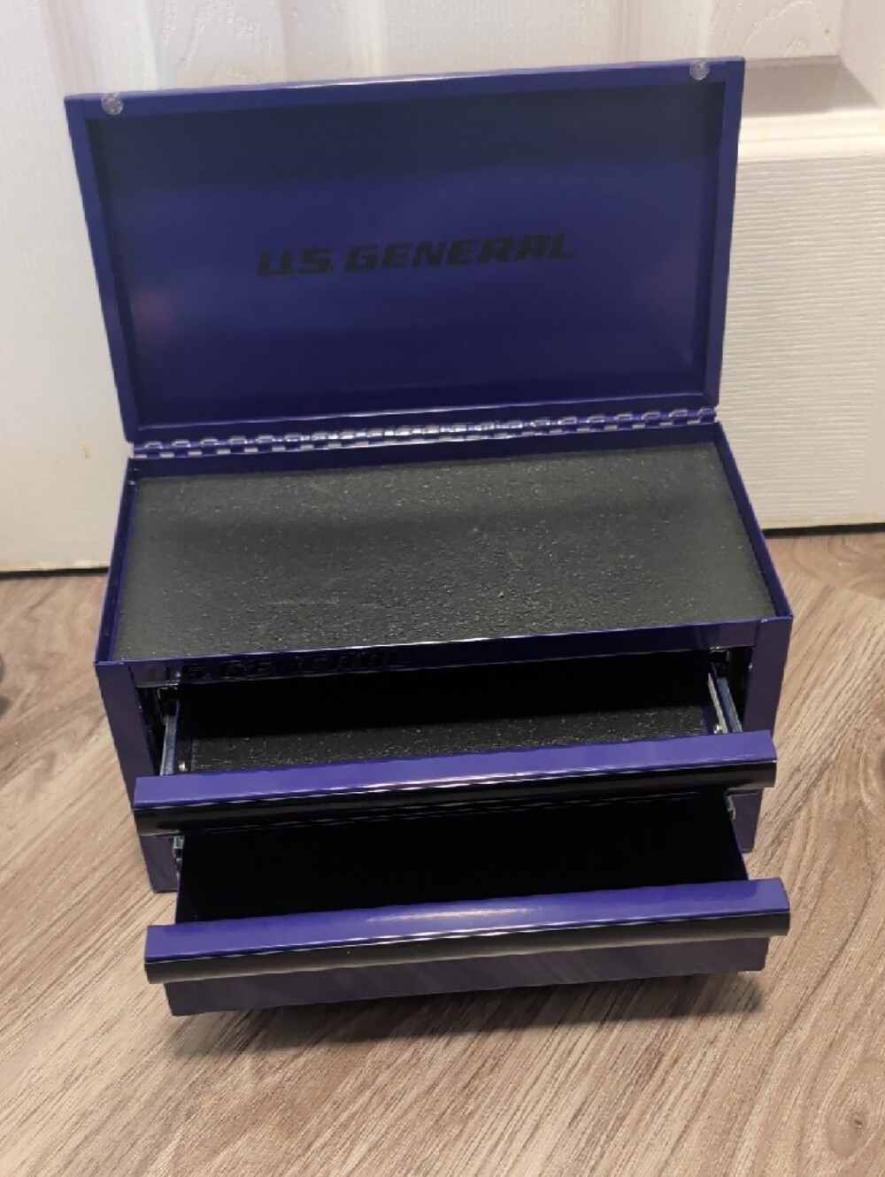 U.S. General Metal Tool Box Organizer - Deep Purple - Picture 3 of 3